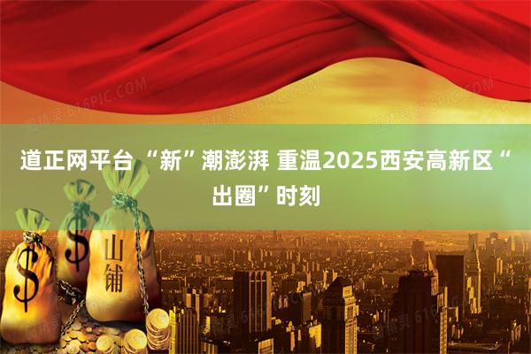 道正网平台 “新”潮澎湃 重温2025西安高新区“出圈”时刻